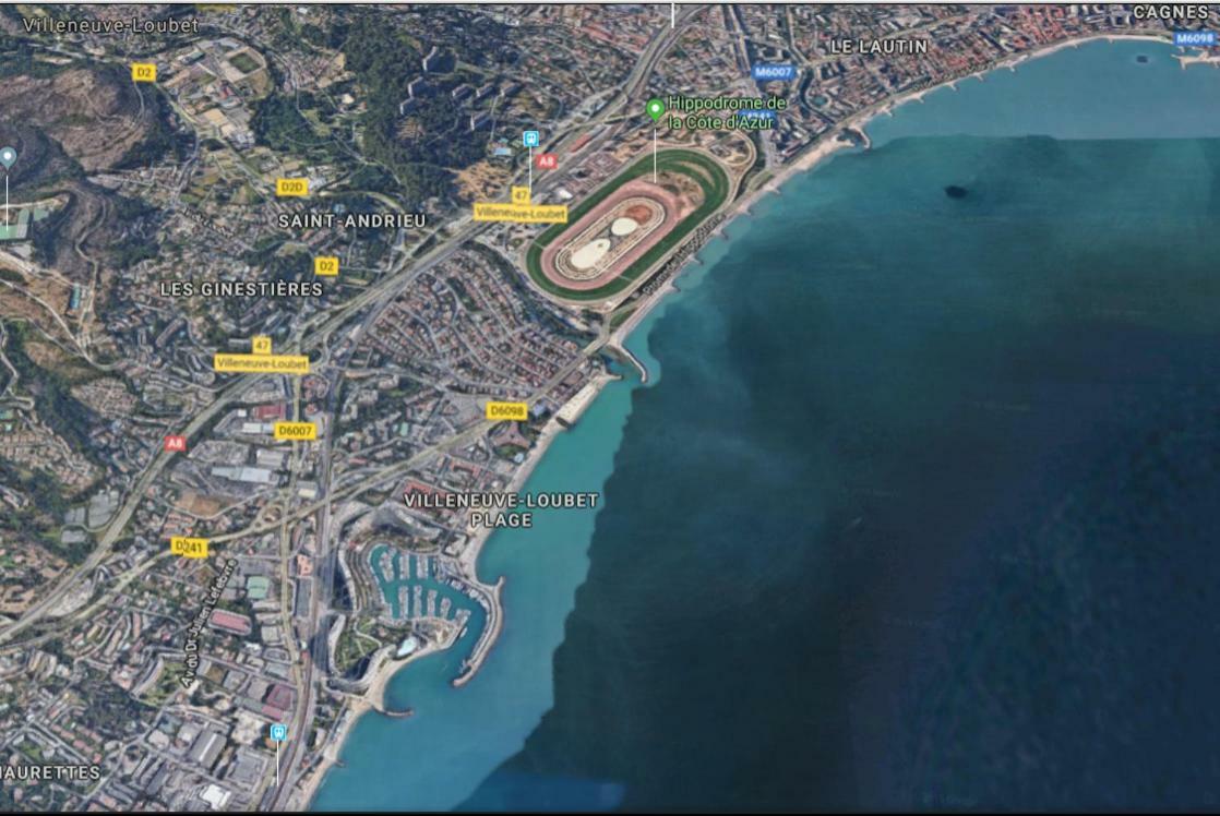 Appartamento AcquaMarina Villeneuve-Loubet Esterno foto